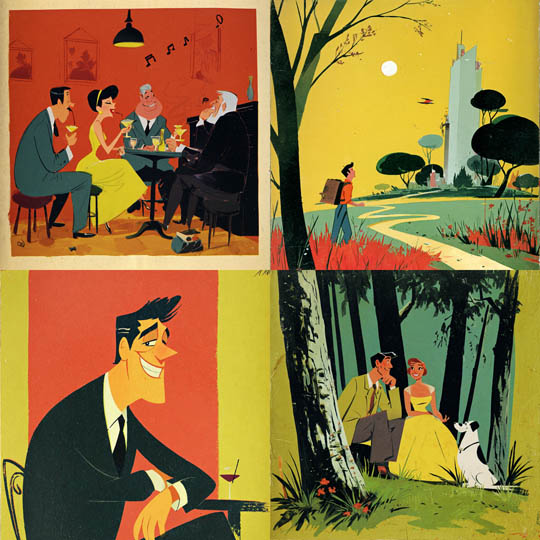 Mid-Century Cartoon Modern