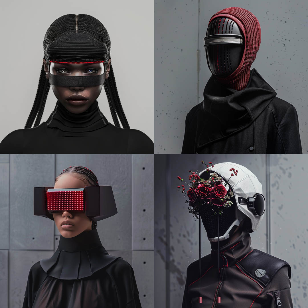 Futuristic Tech Couture