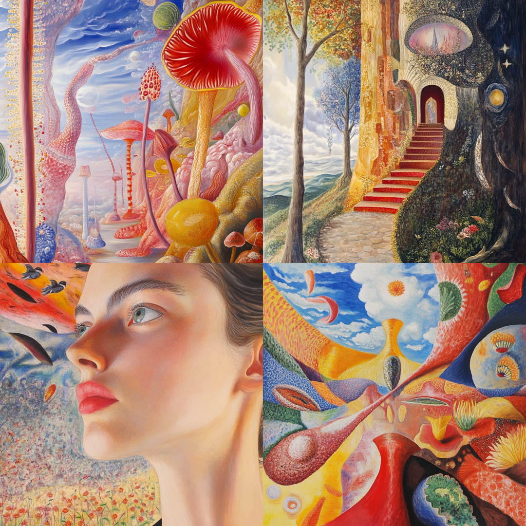 Colorful Impressionistic Surrealism