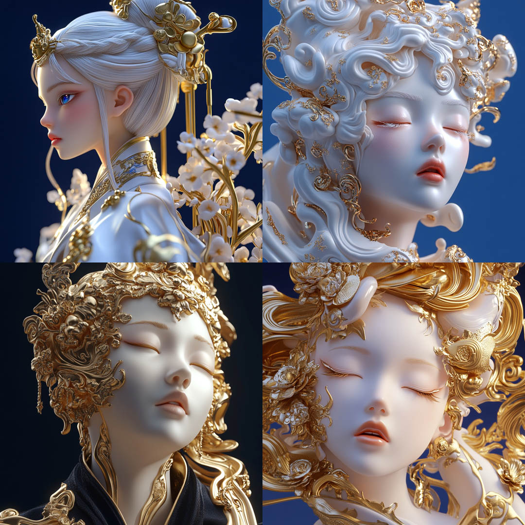 Gilded Porcelain