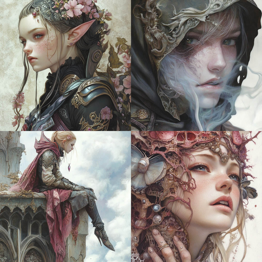 Detailed Fantasy Illustration