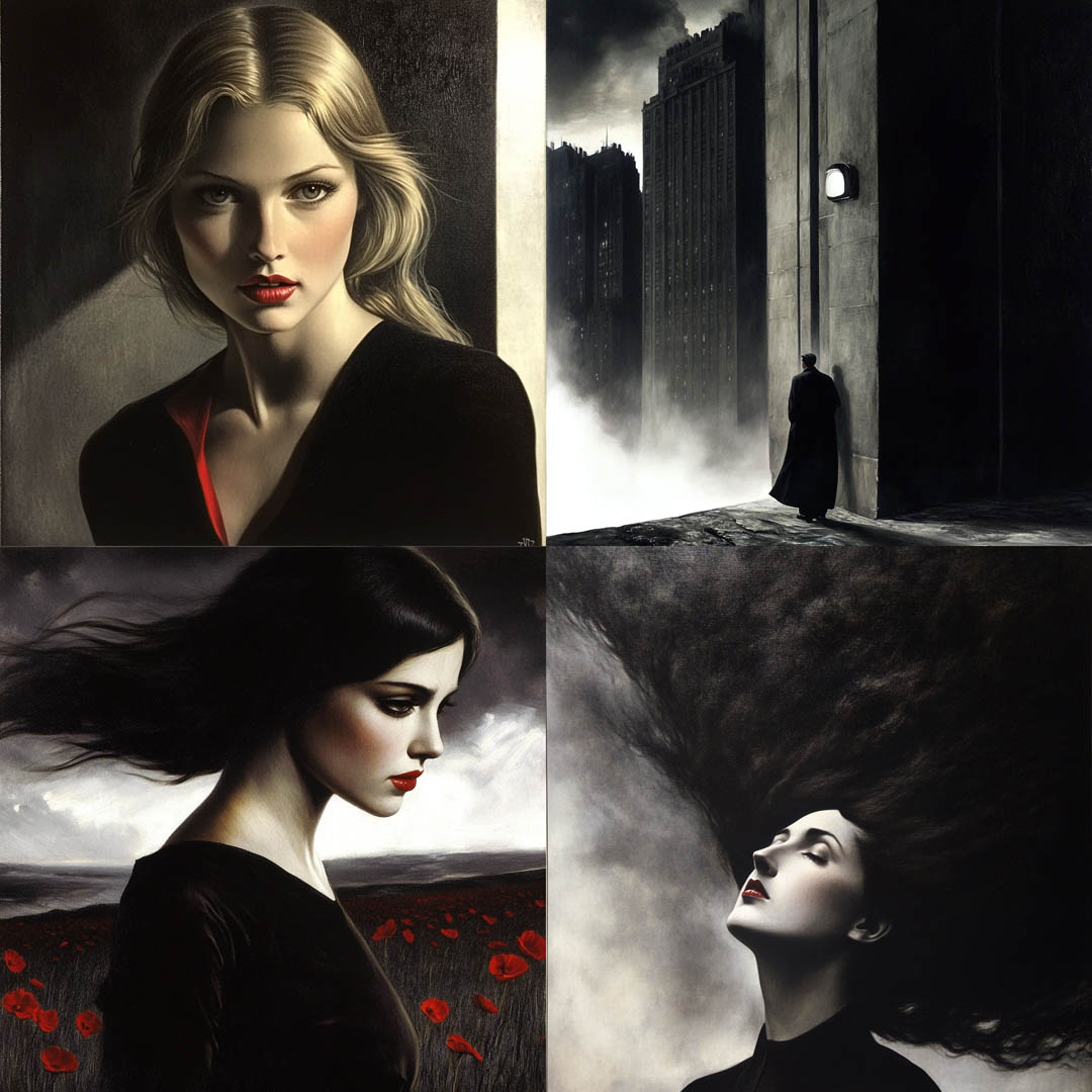 Noir Painting