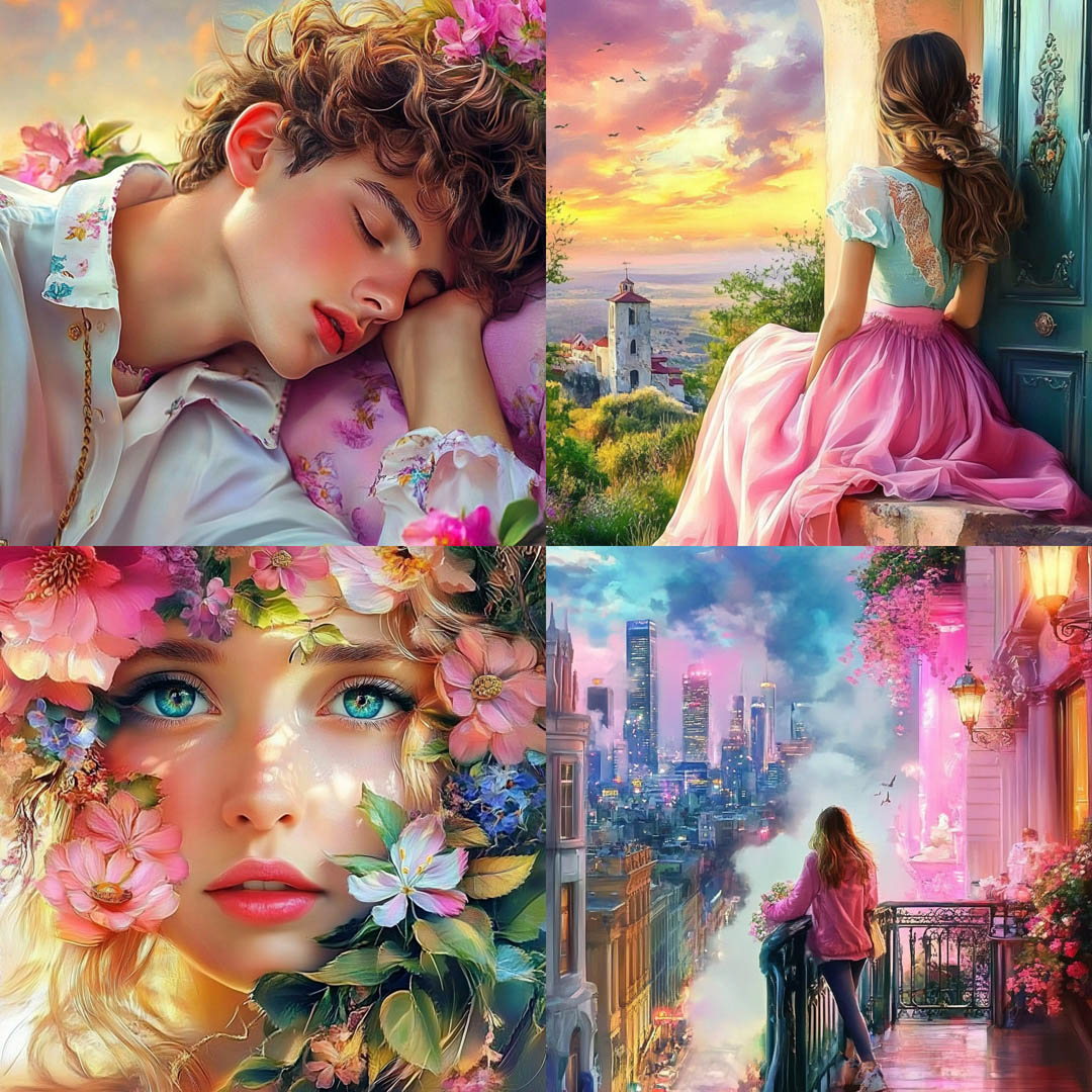 Pan-chromatic Pastel Fantasy