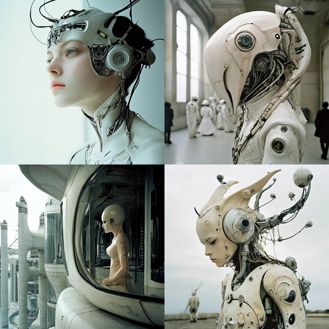 Elaborate Robotic Muted Photography