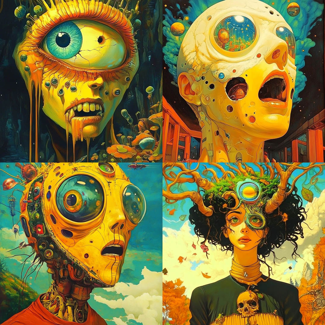 Colorful Disturbed Surrealism