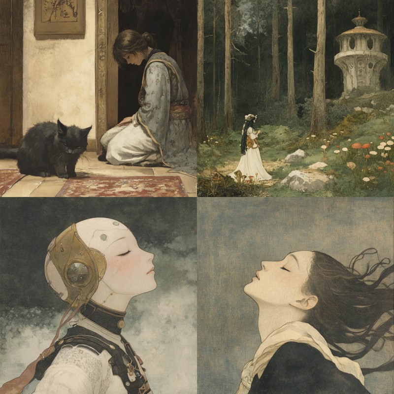 Vintage Watercolor Illustration