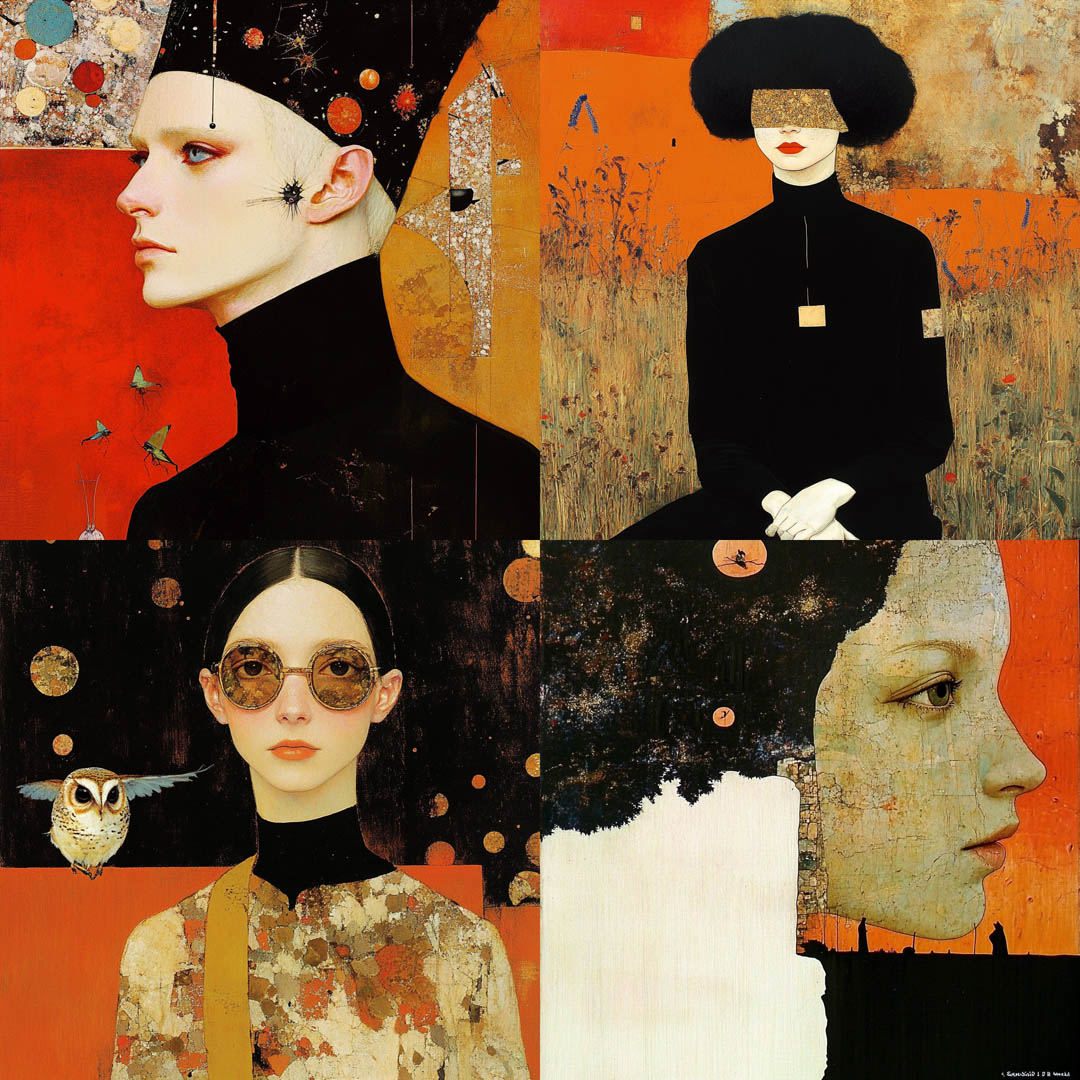 Klimt-Inspired Avant-Garde