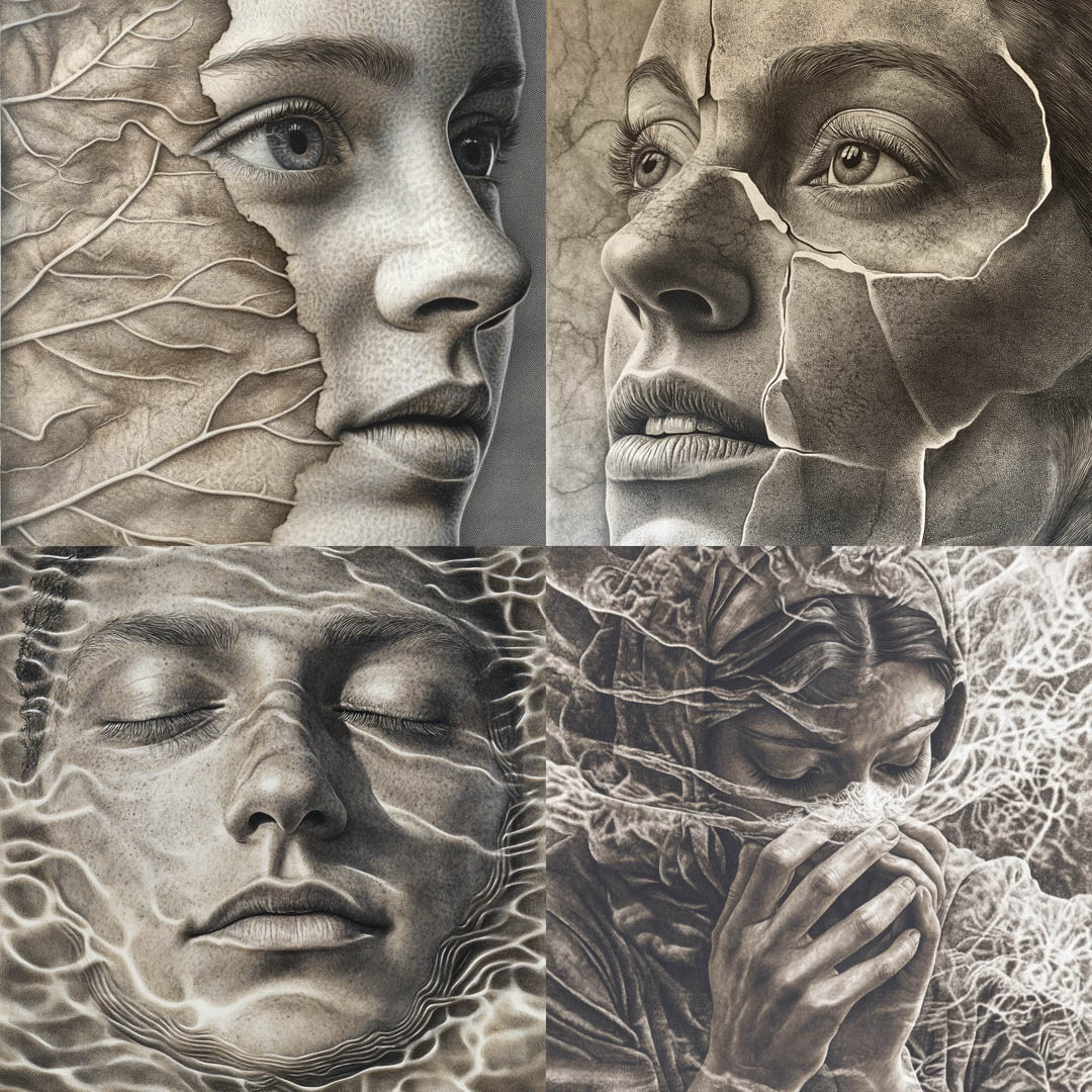 Detailed Graphite Textures