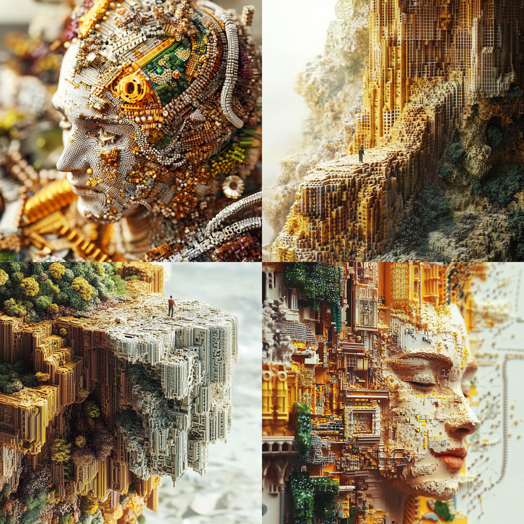 Detailed Adorned Tilt Shift