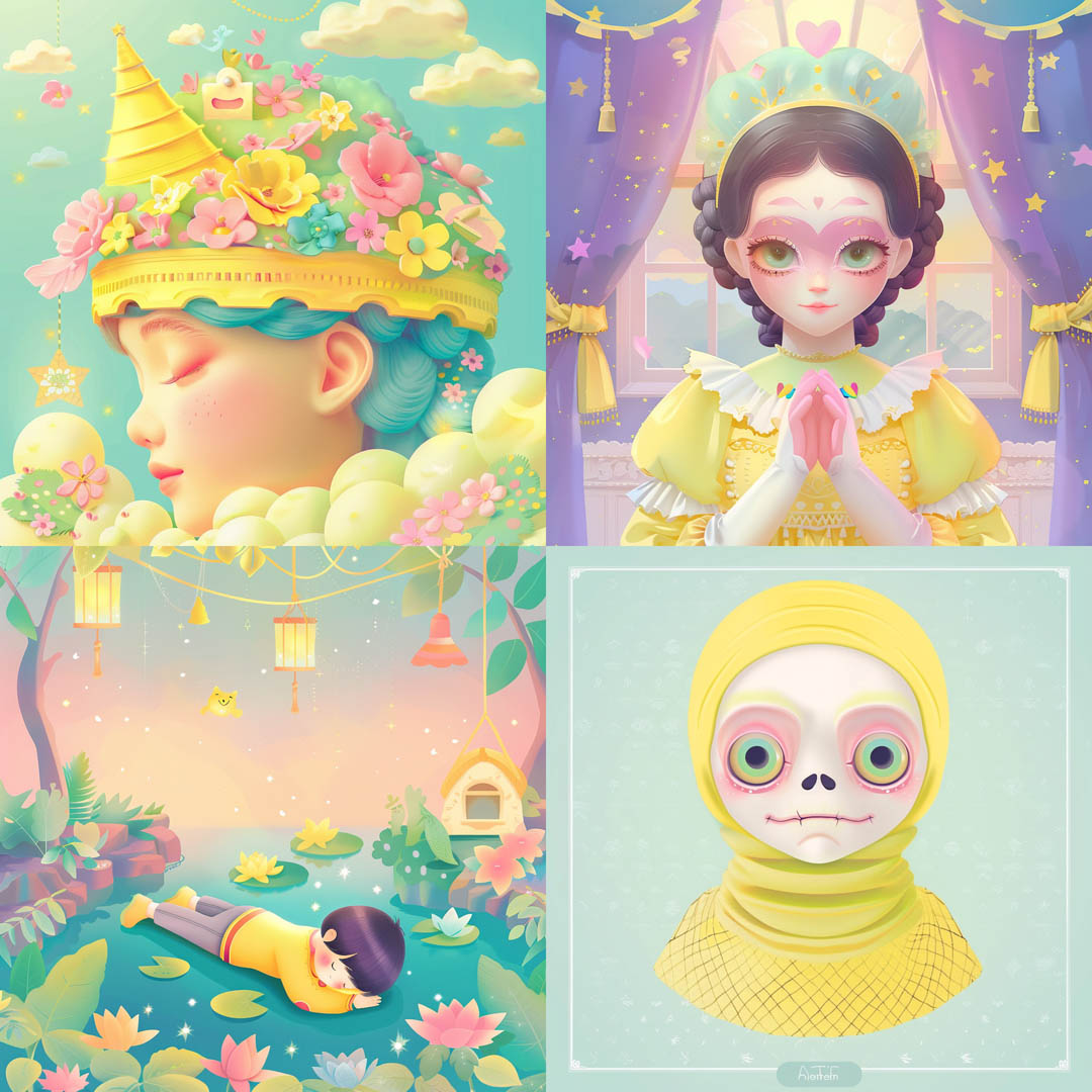 Children&#039;s Pastel Fantasy