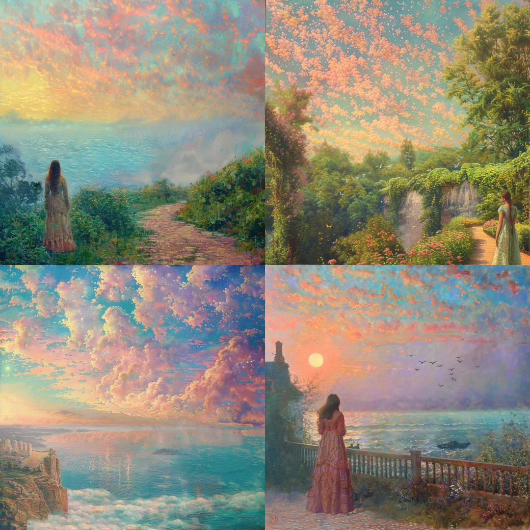 Pastel Dreamscapes