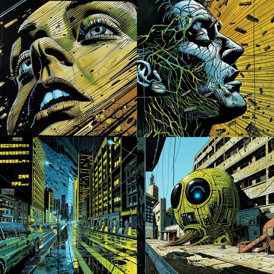 Graphic Urban Dystopia