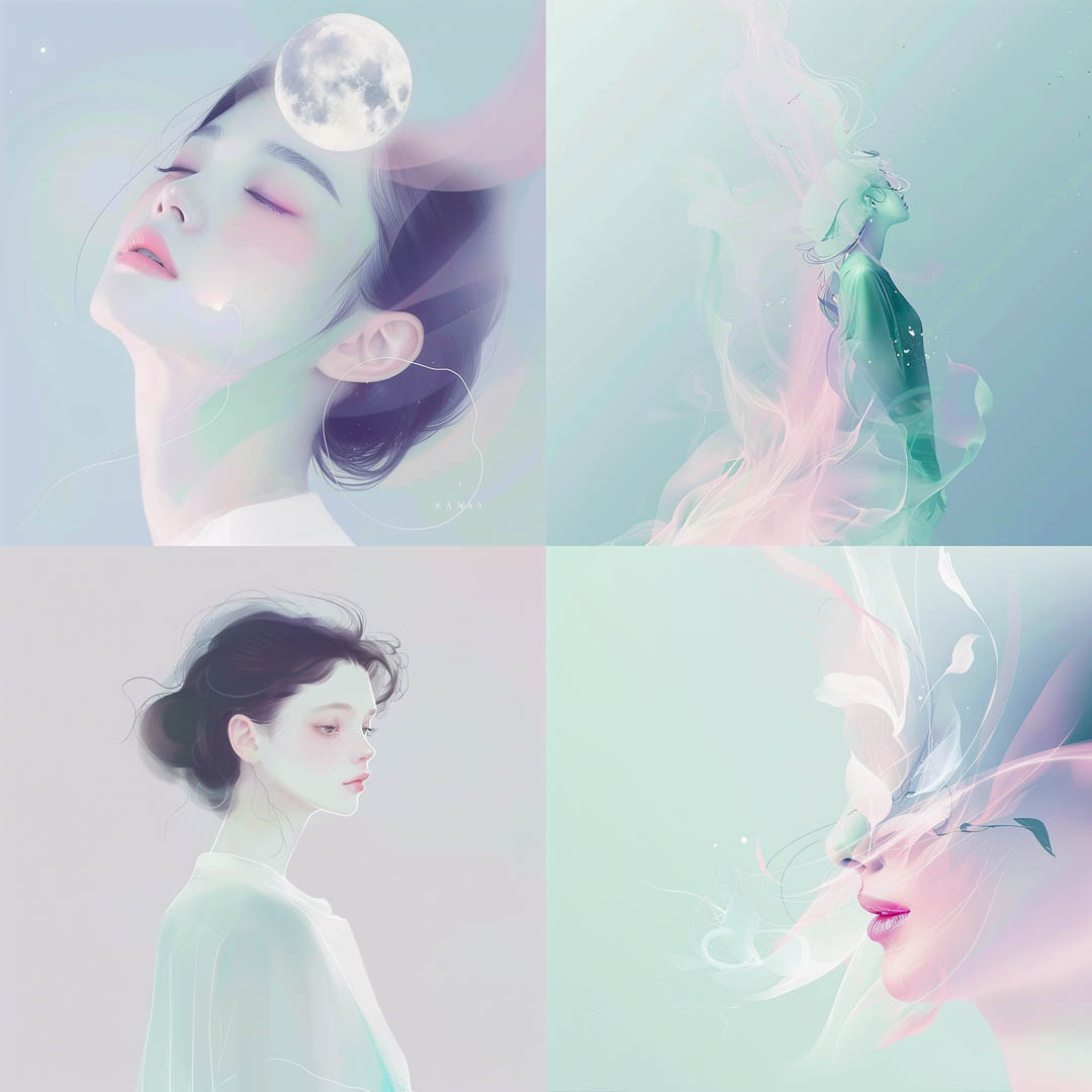 Ethereal Pastel Dreamscapes