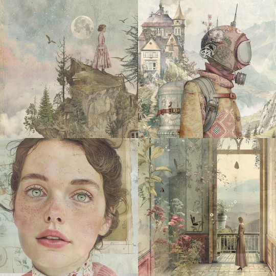 Dreamy Pastel Surrealism