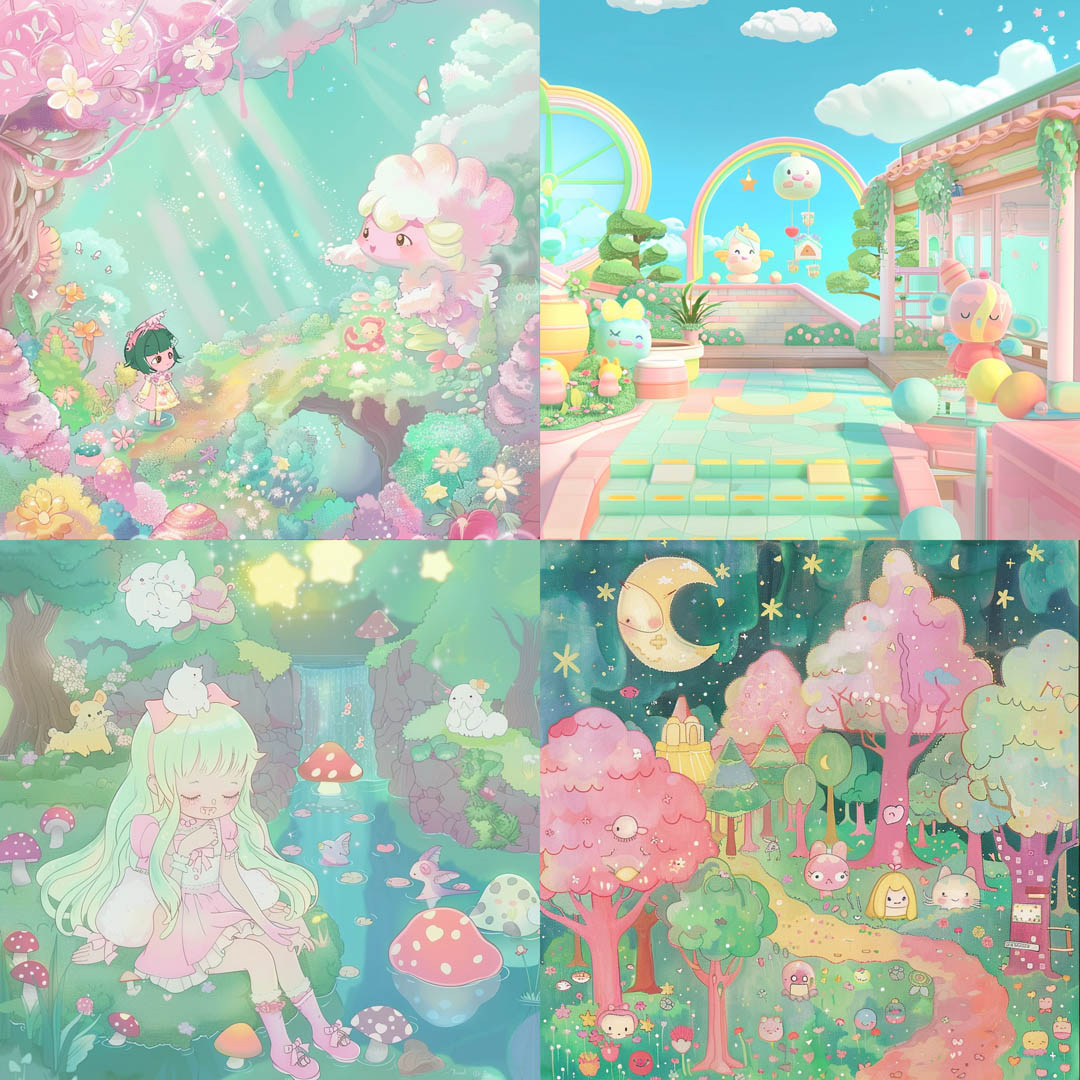 Fairytale Pastel Wonderland