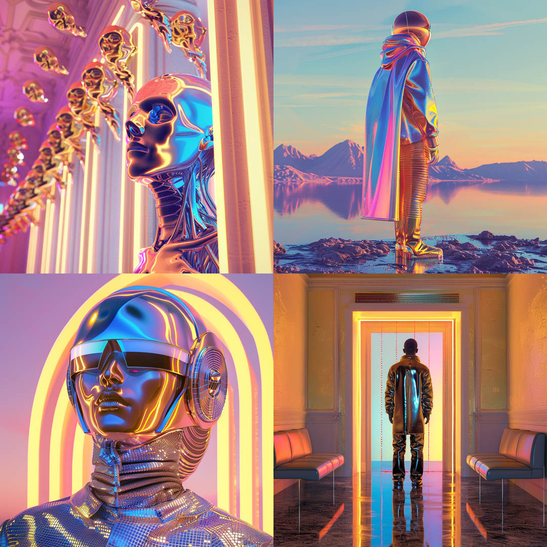 Futuristic Neon Realism