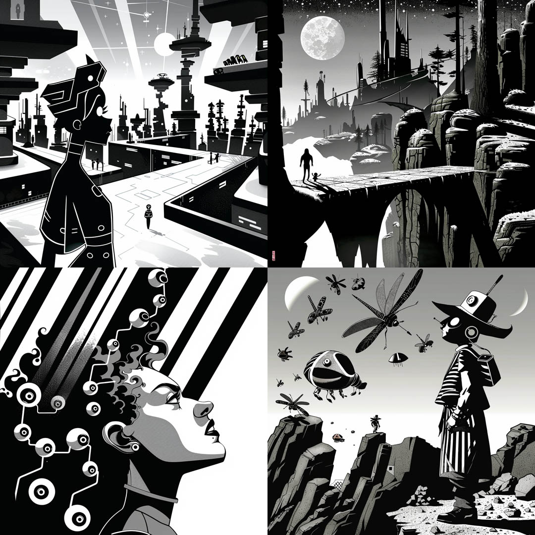 Monochrome Futurism