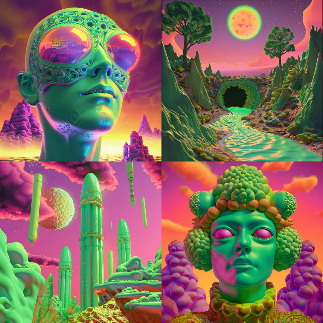 Psychedelic Dreamscape