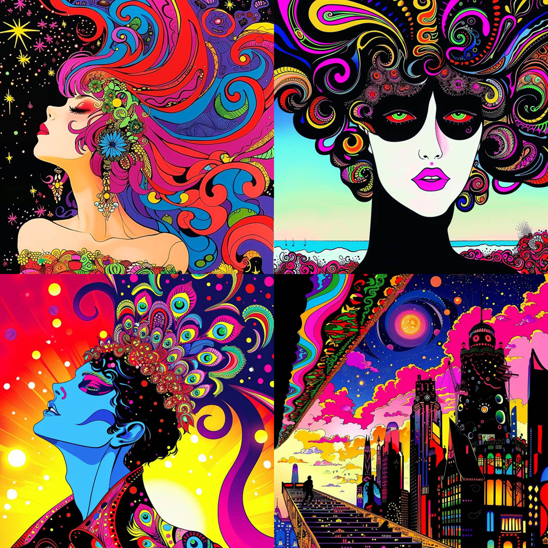 Psychedelic Pop Art